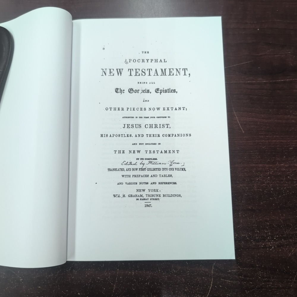 The Apocryphal New Testament Scholar Select Jones Hone Wake Paperback Book - Picture 3 of 3